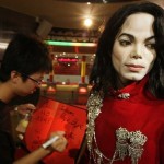 Tượng Michael Jackson trong bảo tàng