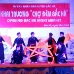 Khai trương chợ đêm Bắc Hà